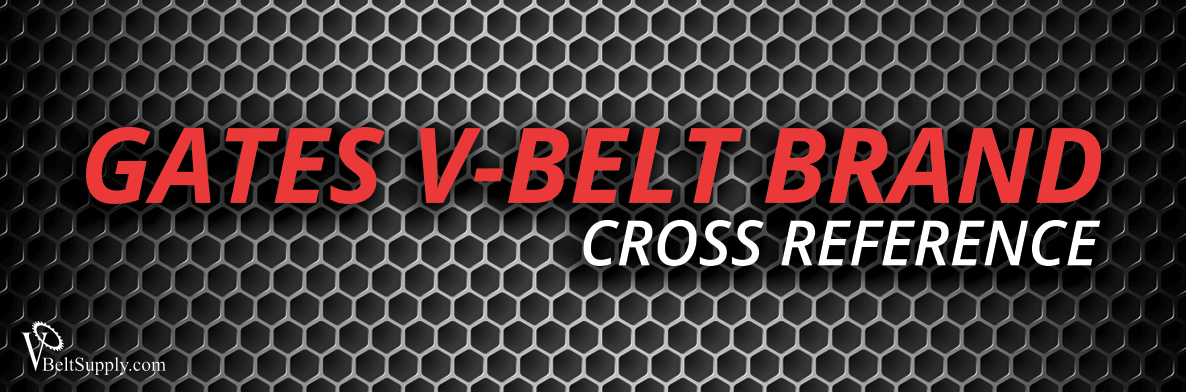Gates V-Belt Cross Reference | Gates Belt Conversion Charts