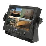 CabCAM 7" LCD TFT Color Touch Screen Quad Monitor (QM7127R)