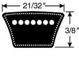 Gates 3390 TruFlex Belt 6.83