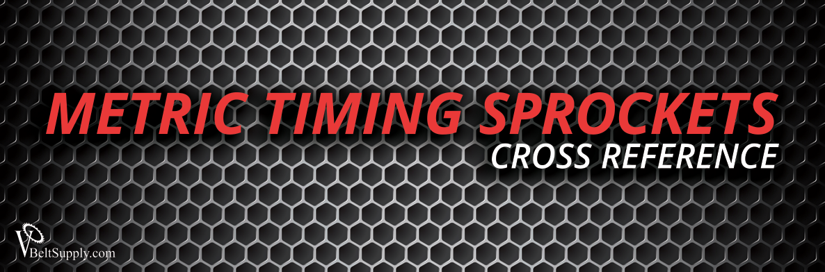 Metric Timing Sprockets Cross Reference