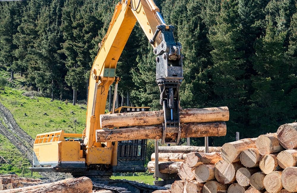 swing/log loader belts