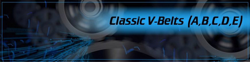 Classic V-Belts (A, B, C, D, E)