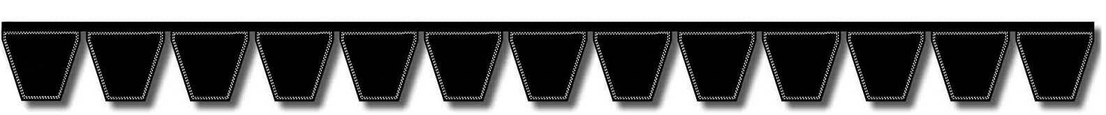 B255/13 Banded V-Belt