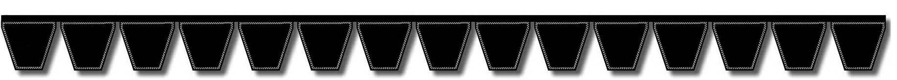 B72/15 Banded V-Belt