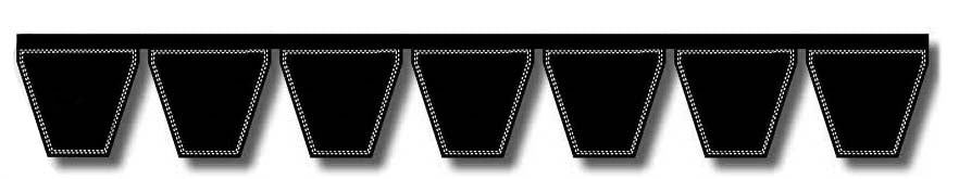 B190/07 Banded V-Belt