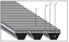 5/5M850JB GATES Belt, Polyflex JB Joined Band Belt - Series 8912
