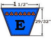 E225 JASON Belt, UniMatch Classical Multi-Plus V-Belt