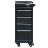 16-Inch 5-Drawer Rolling Salon Cart, Set of Three