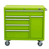 41-Inch 6-Drawer Rolling Cabinet with Power Drawer