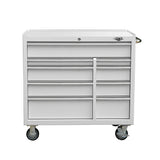 41-Inch 9-Drawer Rolling Cabinet