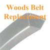 63412 Woods Replacement Belt - OEM Replacement Drive Belt