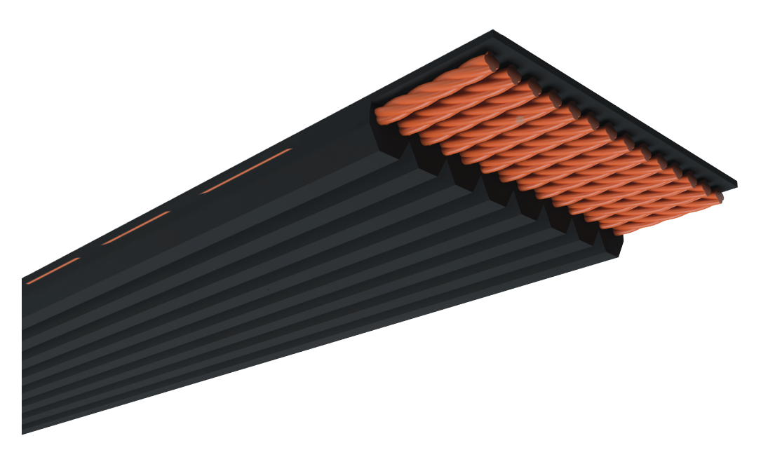 870J6 Serpentine Belt