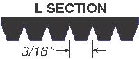 1295L12 Poly V-Belt