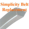 B11732204SM Simplicity Replacement Belt - OEM Replacement Drive Belt