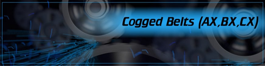 Cogged Belts (AX, BX, CX) Cogged Belts (AX, BX, CX)