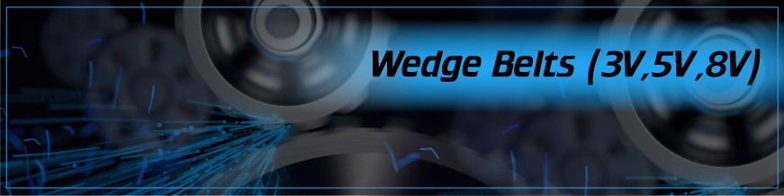 Wedge Belts (3V, 5V, 8V)