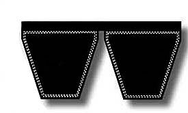 3/3V560-3/8" Top Width by 56" Length 3-Banded V-Belt Factory New! 
