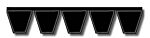 C60/05 Banded V-Belt