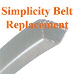 SIMPLICITY MANUFACTURING PL4732 made with Kevlar Replacement Belt 