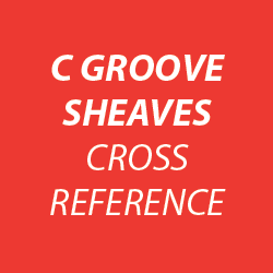 C Groove Sheaves Cross Reference