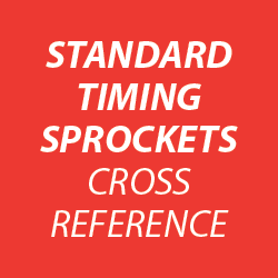 Standard Timing Sprockets Cross Reference